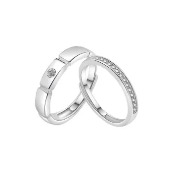 J&KINGLAY S925 Silver Rings Unisex