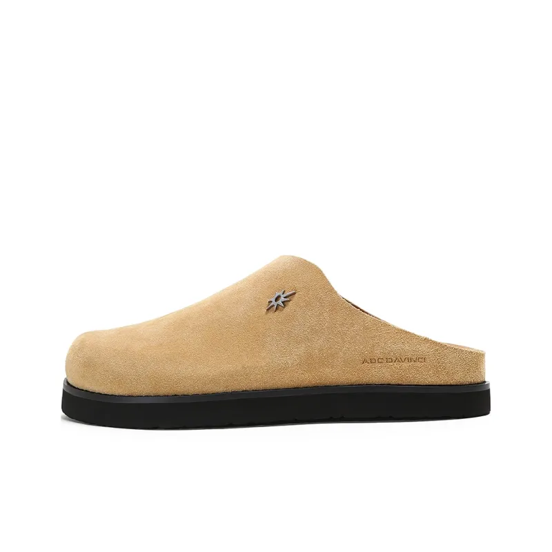 ADCDAVINCI Sun Collection Slip Resistant Abrasion Resistant Closed Toe Slippers Unisex Coffee-7