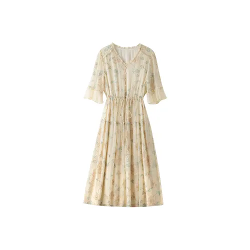 To The West Short Sleeved Dress Women's