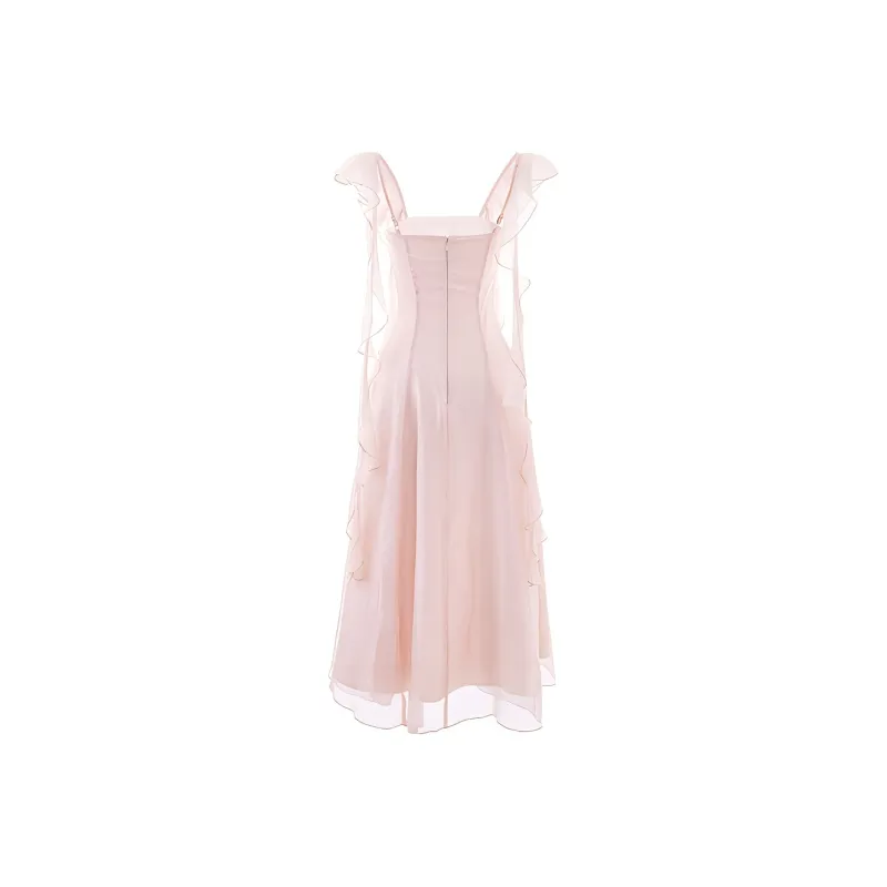 Flowers In Water Slip Dress Women's-1