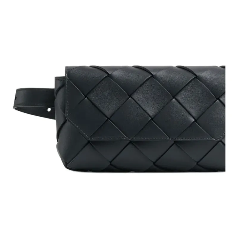 Bottega Veneta Diago Cow Leather Fanny Pack Men's Slate-4