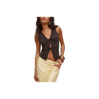 Reformation Tank Tops Women's Brown