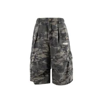 FCMM Casual Shorts Unisex Army Green