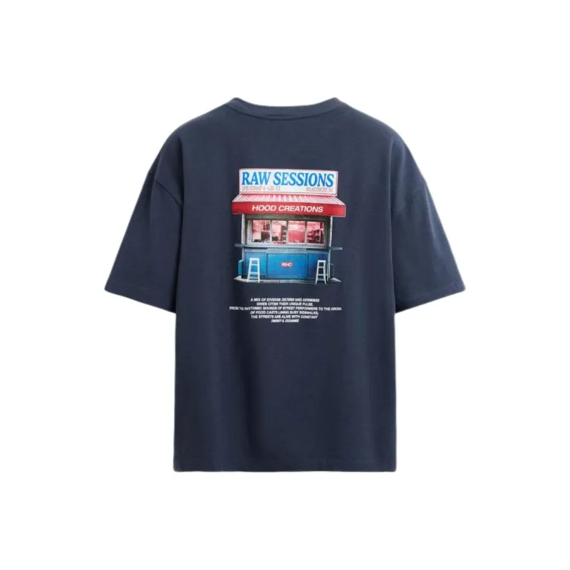 ZARA T Shirts Men Bright Blue-1