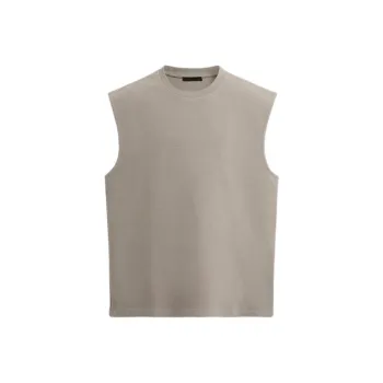 ZARA Tank Tops Men Gray