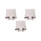 (3 Pack) Beige Gray+Beige Gray+Beige Gray