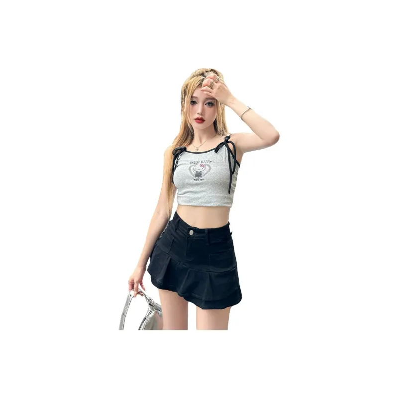 MPOX Casual Short Skirts Women's-1