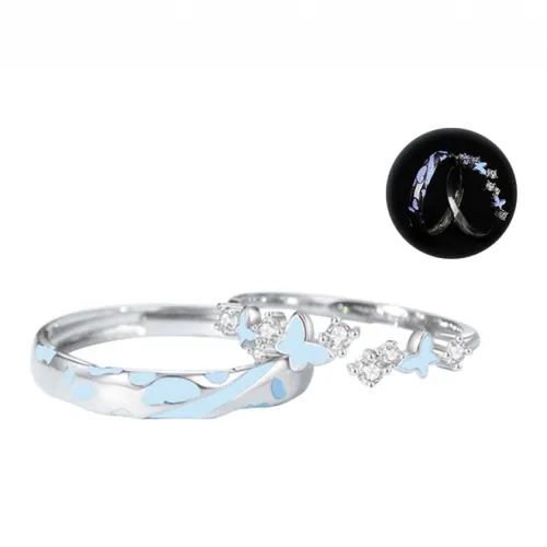 Fan Xing As Season S925 Silver Rings Unisex