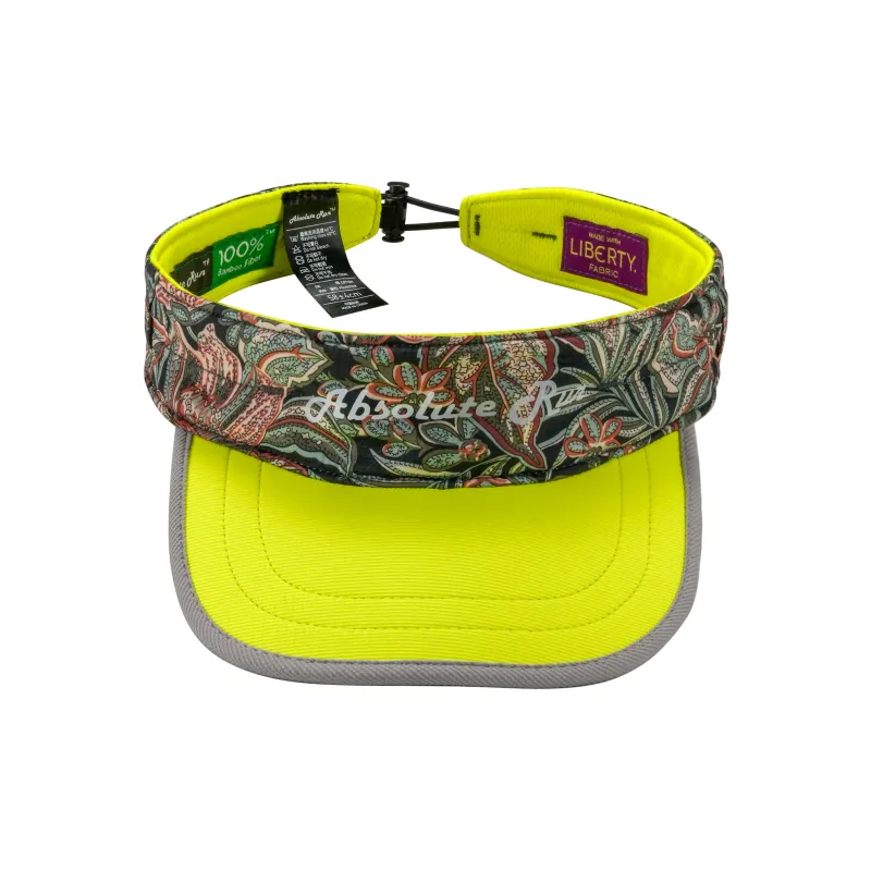 Absolute Run Cotton Polyester Blend Visor Cap Unisex-1