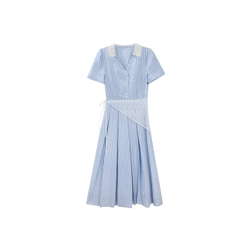Alxnan Short Sleeved Dress Women's-0