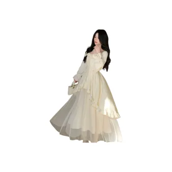 XIANSINIAO Long Sleeved Dress Women's