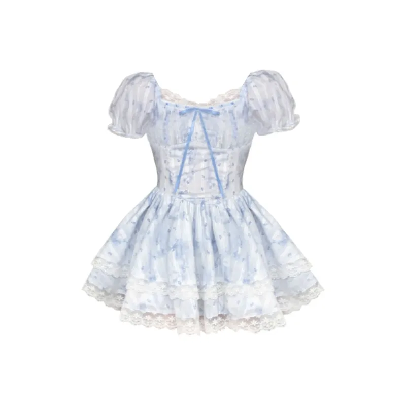 Peaches Peaches Short Sleeved Dress Women's-0