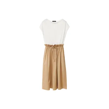 Fabiana Filippi Gathered detail Midi Dress