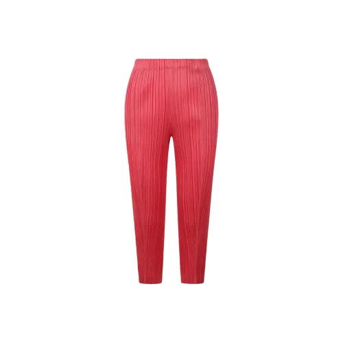 PLEATS PLEASE ISSEY MIYAKE Pleated Cropped Trousers