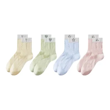 2323 Mid Calf Socks Women's 4 Pack