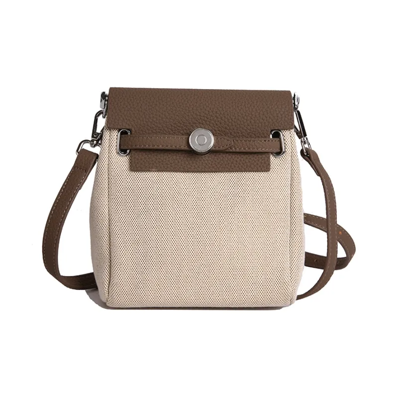 ZAVC PU Shoulder Bag Regular Women's Black & White/Black/Rose Red/Khaki/Light Brown/Green-20