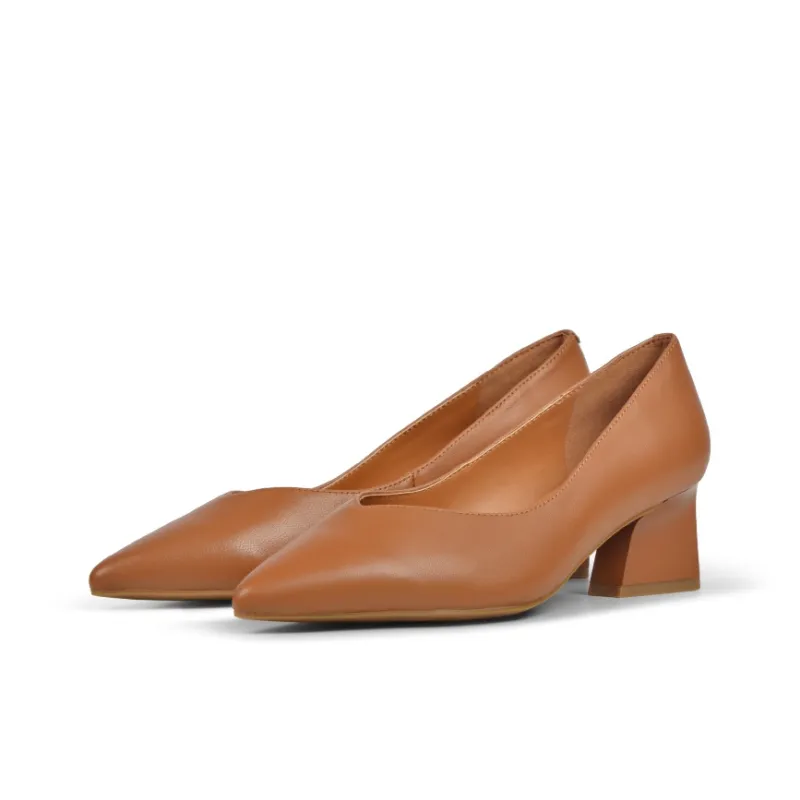 ROCKPORT Chunky Heel High Heels 5CM Women's-7