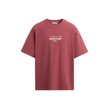 ZARA T Shirts Men Raspberry