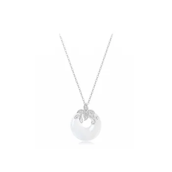 GIFU Chalcedony Jade Necklaces Women's