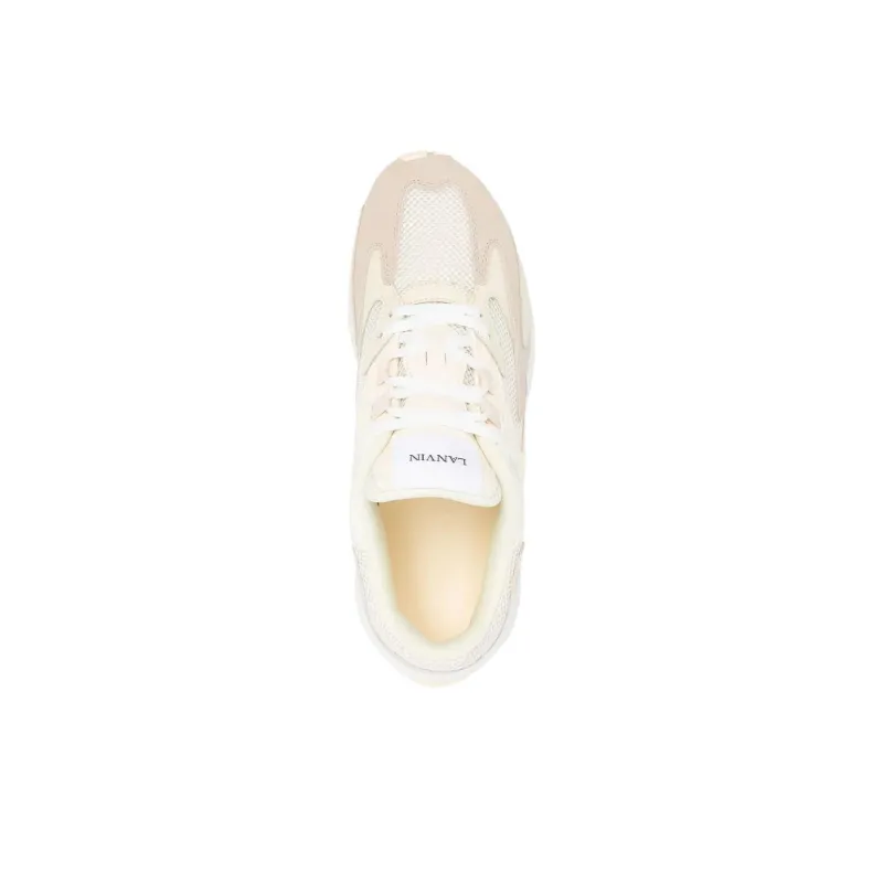 Lanvin Jla Low Top Casual Shoes Men's Beige-4