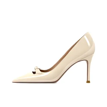 GOSO Slim Heel High Heels Women's White