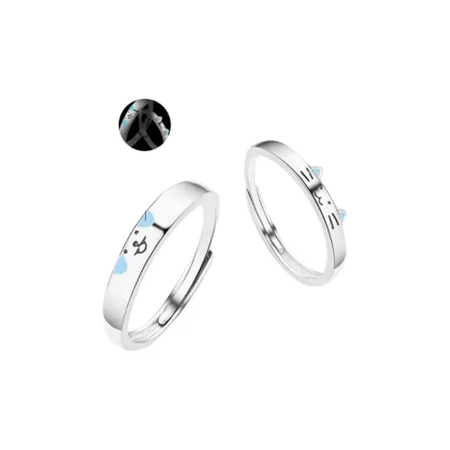 Fan Xing As Season S999 Fine Silver Rings Unisex