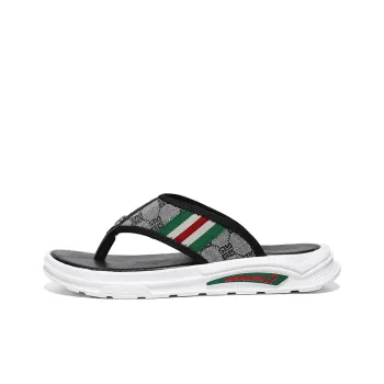 Shiozawa Rubber Sole Stitching Abrasion Resistant Slip Resistant Quick Dry Flip Flops Men's
