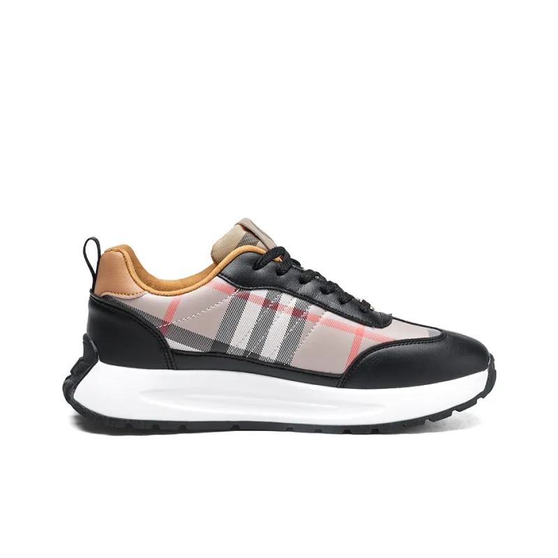 AMICNIEGD Abrasion Resistant Breathable Height Increasing Low Top Casual Shoes Unisex-1
