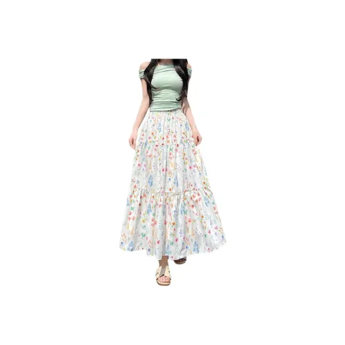 Mu Xiao Xin Casual Long Skirt Women's