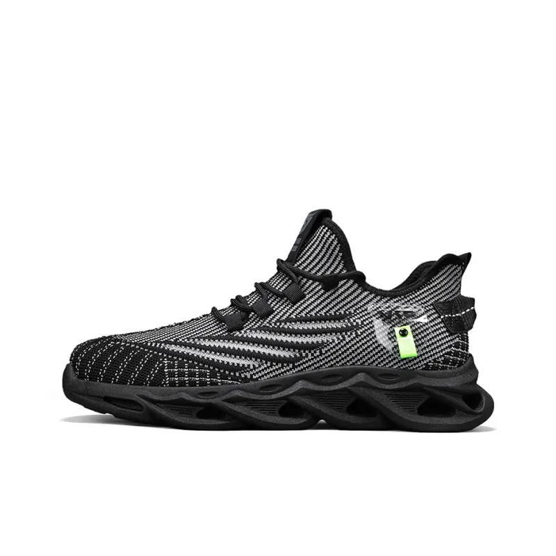 OUGLEMEN Slip Resistant, Abrasion Resistant, Coverage, Rebound, Breathable Low Top Casual Shoes Men's-6
