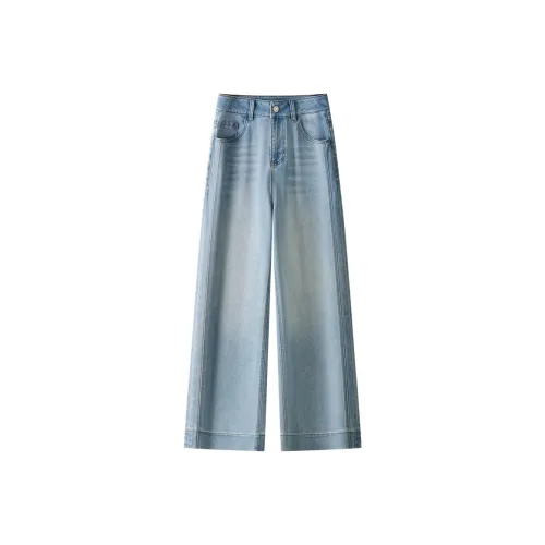 LUYOUYE Jeans Women's Blue