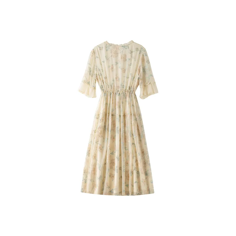 To The West Short Sleeved Dress Women's-1