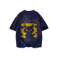 Navy Blue-Yellow