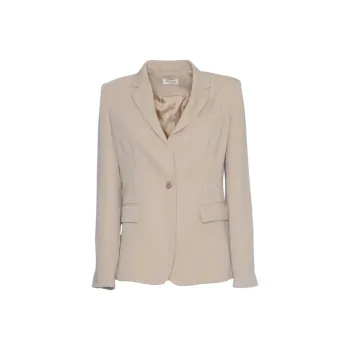 PAROSH Jackets & Coats Women's Beige