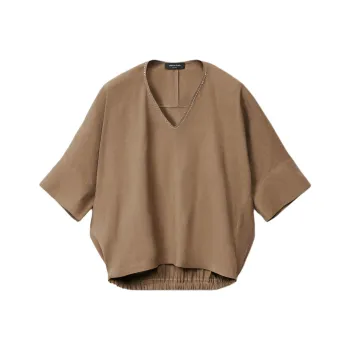 Fabiana Filippi Chain link Detail Blouse