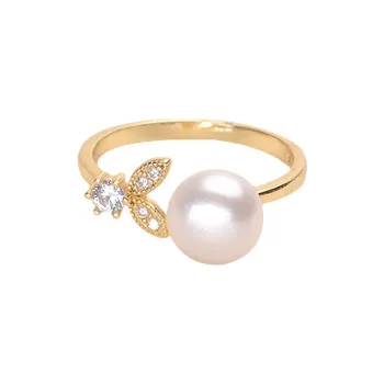 Andaozi Pearl Rings Women's