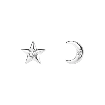 MONI JEWELLERY S999 Fine Silver Stud Earrings Women's