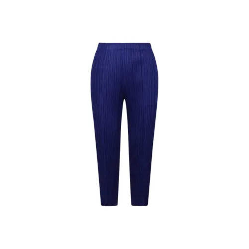 PLEATS PLEASE ISSEY MIYAKE Pleated Cropped Trousers
