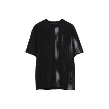 RAYSHOW T Shirts Men Black