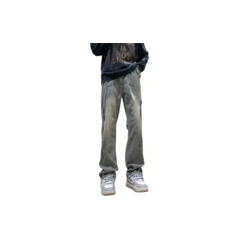 BENGEN Jeans Unisex Blue