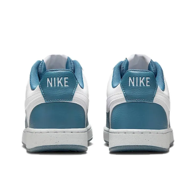Nike Court Vision Wear resistant And Lightweight Low Top Skateboard Shoes Women's Blue-4