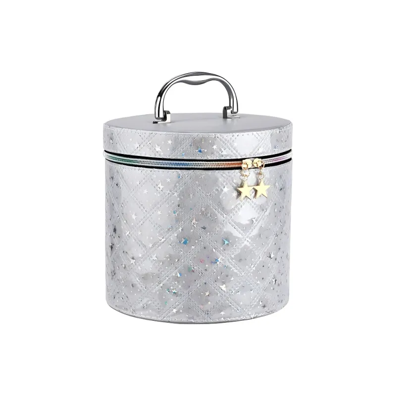 Future Maple Convenient To Carry, Large Capacity With Mirror Portable Makeup Bags-5
