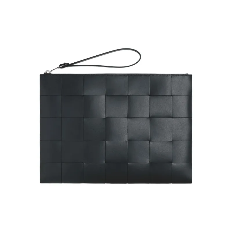 Bottega Veneta CASSETTE Calfskin Clutch Regular Men's Adoas Cedar-0
