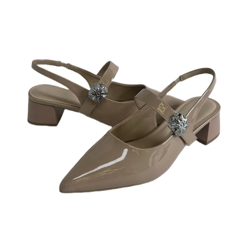Shoe Lady Chunky Heel High Heels 4cm Women's-13