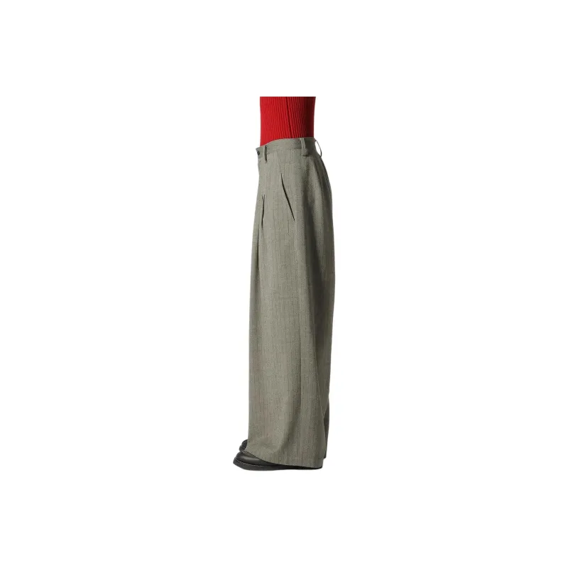 Yohji Yamamoto Casual Pants Women's Gray-7