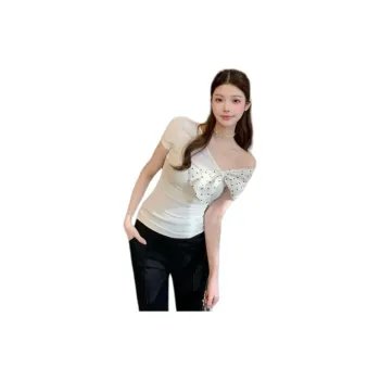 XIANSINIAO T Shirts Women's White