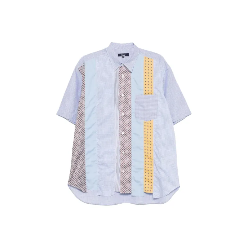 CDG Shirts Men Blue-0