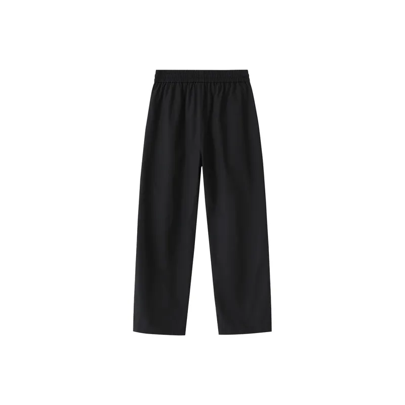 FAIRWHALE Casual Pants Unisex Black-4