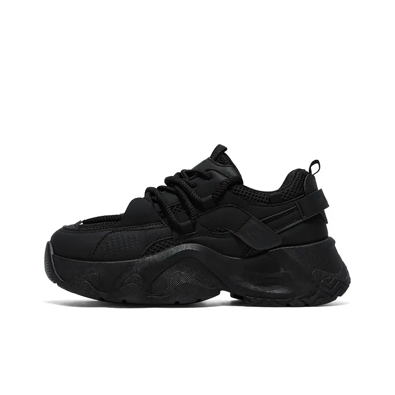 NANJIREN Cushioning, Slip Resistant, Abrasion Resistant, Lightweight Coverage Low Top Chunky Sneakers Women's-0