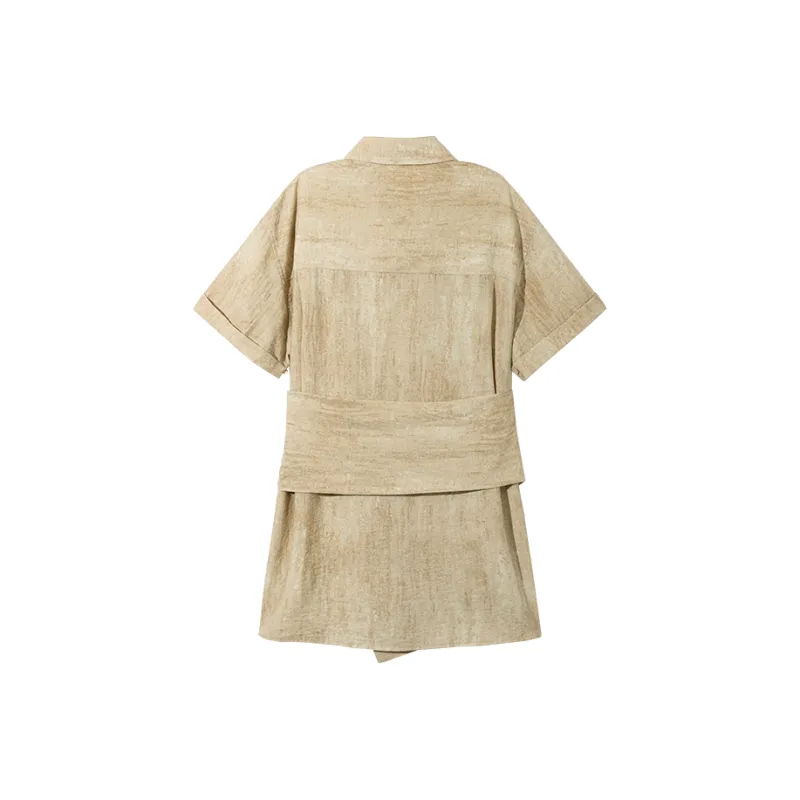 Ouyang Short Sleeved Dress Women's-1